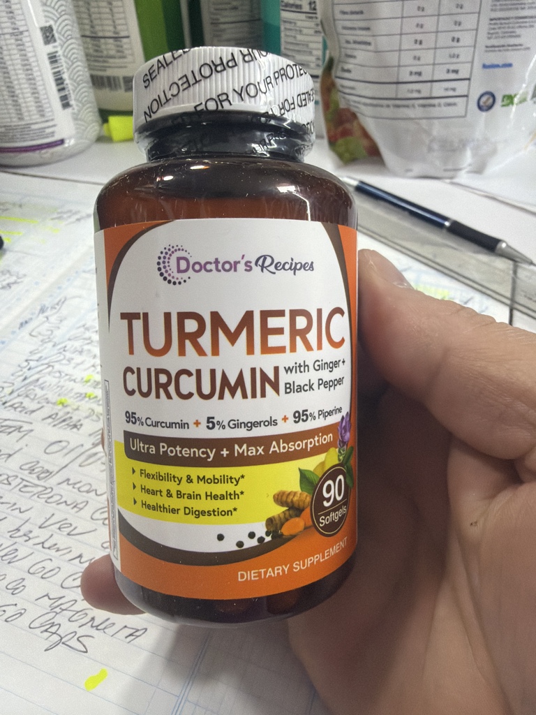 Turmeric  curcumin 90 sosfgel doctors recipes