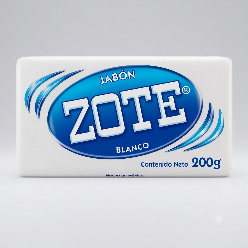 Jabón de Lav. Zote Blanco 200g