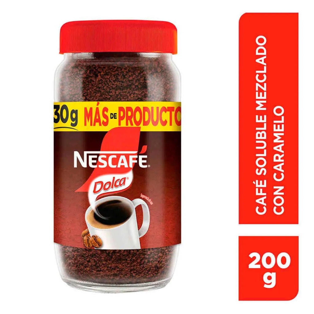 Café Soluble Nescafé Dolca 170g más 30g