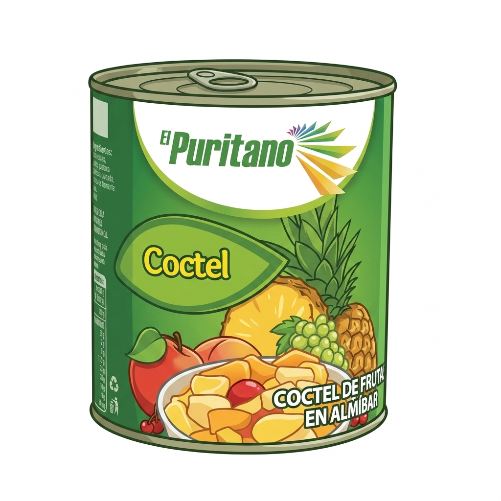 Coctel de Frutas El Puritano 820g