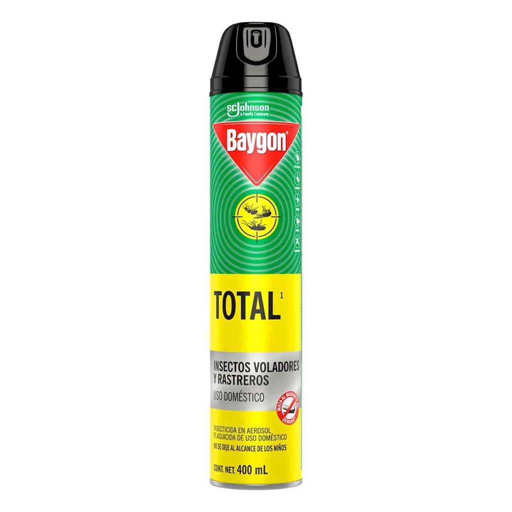 Insecticida en Aerosol Baygon Total 400ml