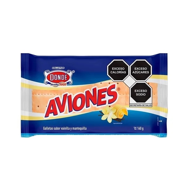 Galleta Aviones Donde 160g