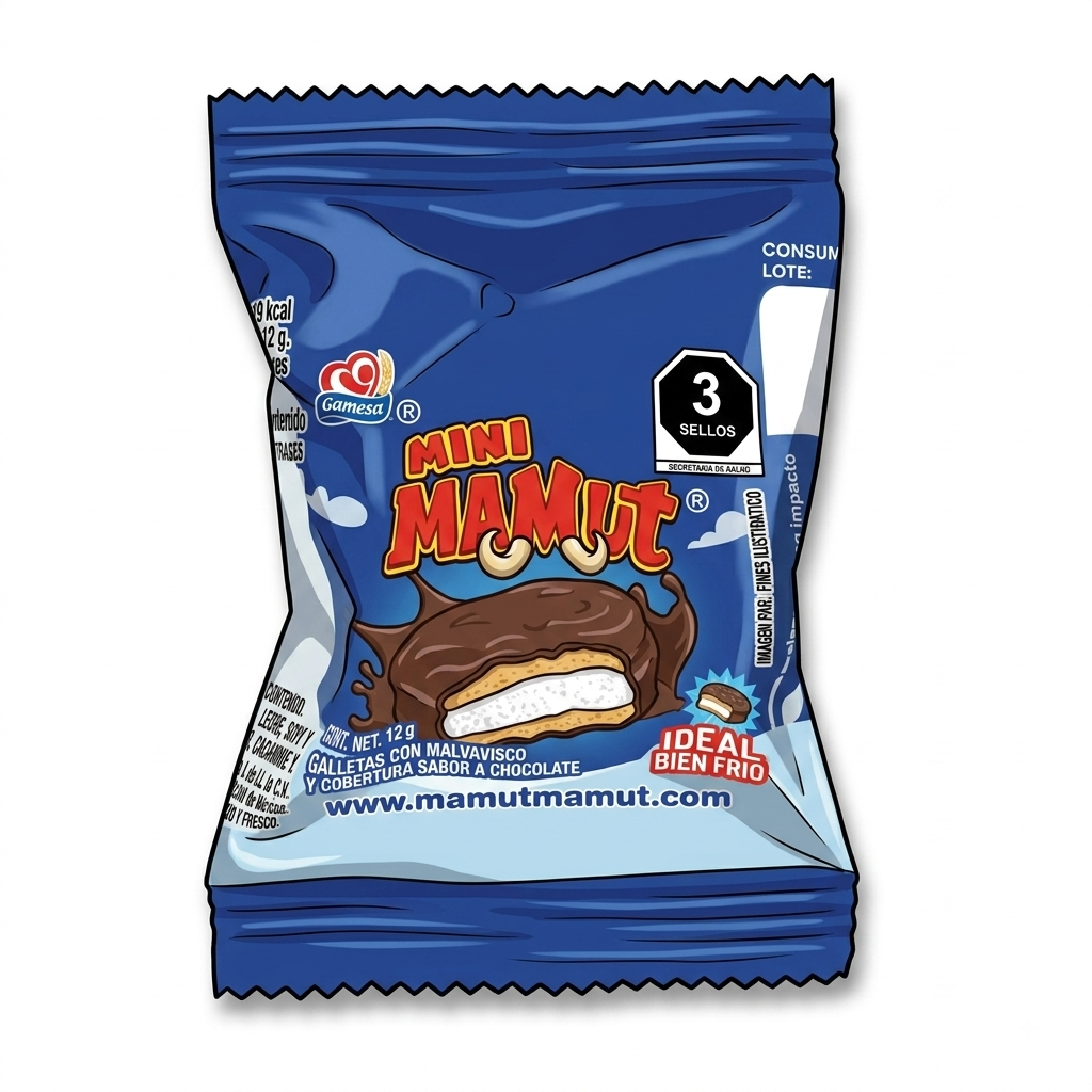 Galleta Mini Mamut (Pieza)12g