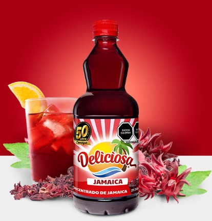 Concentrado de Jamaica Deliciosa 700ml
