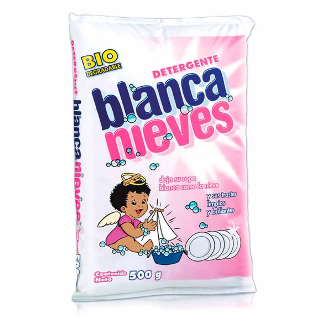 Detergente En Polvo Blanca Nieves 500g