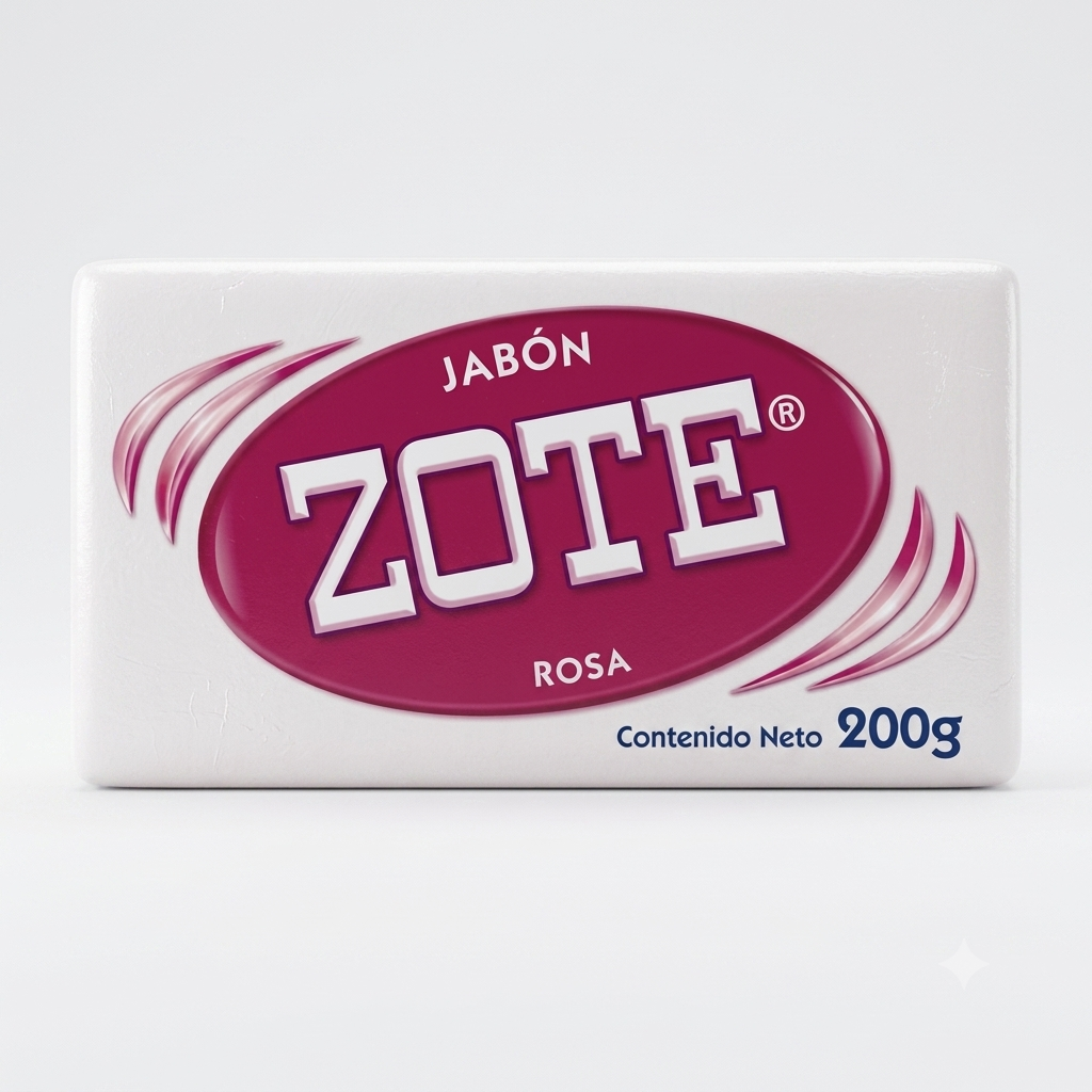 Jabón de Lav. Zote Rosa 200g