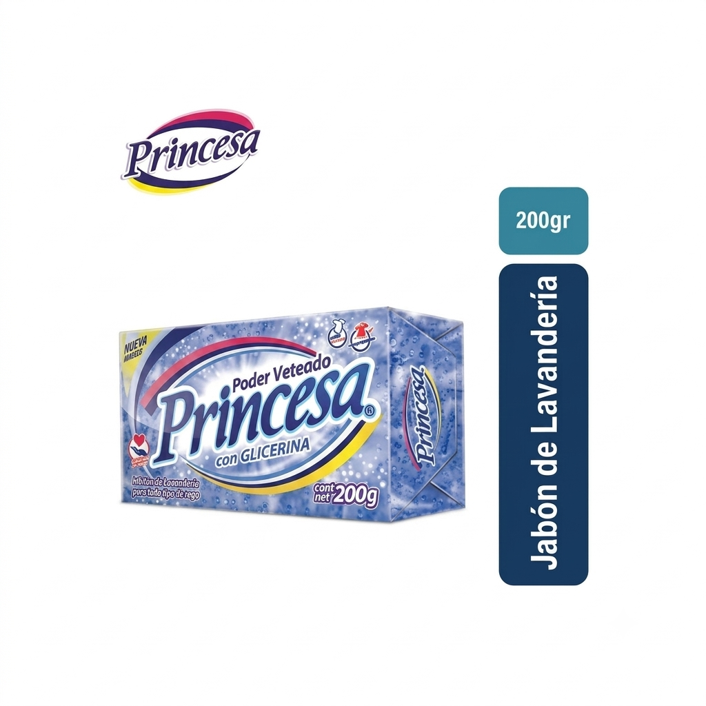 Jabón de Lav. Princesa Azul 200g