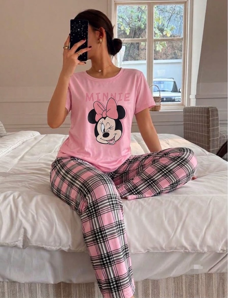 Pijama Minnie Rosa