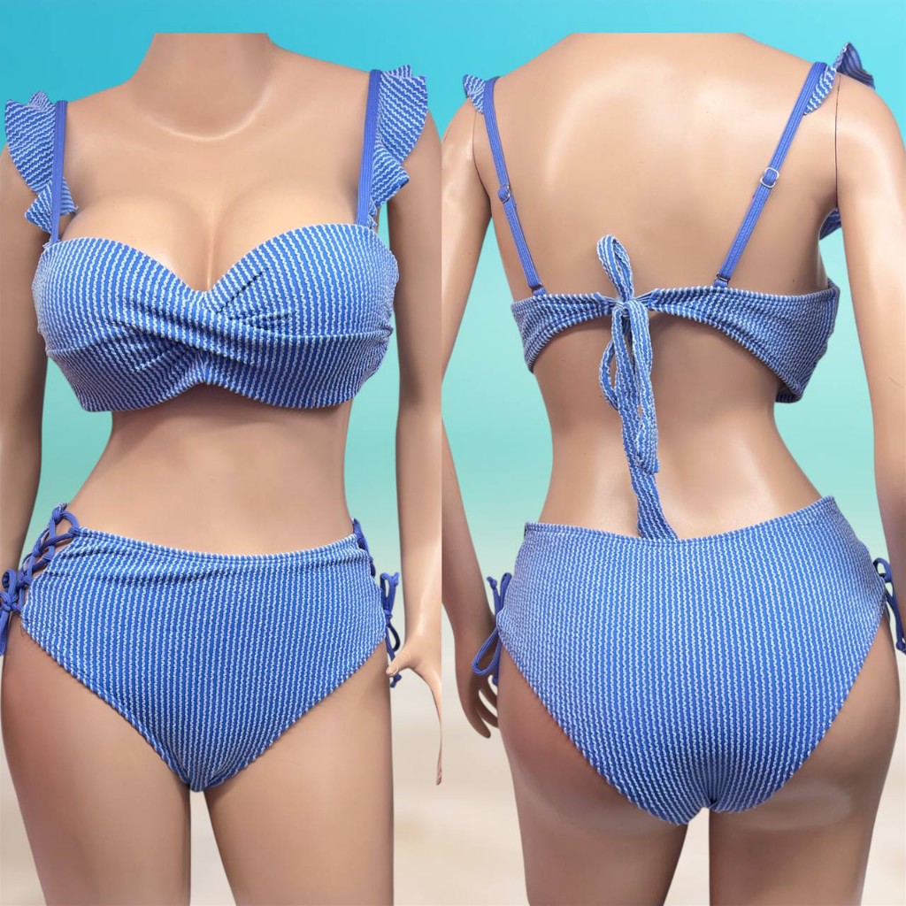 Talla M, copas push up texturizado