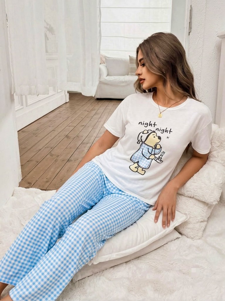 Pijama Winnie Pooh azul