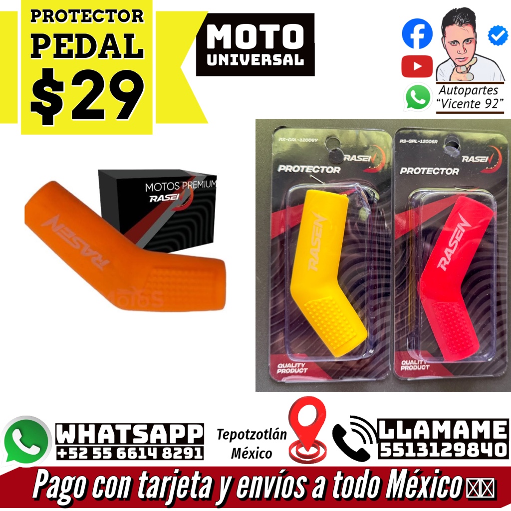 MOTO PROTECTOR PEDAL