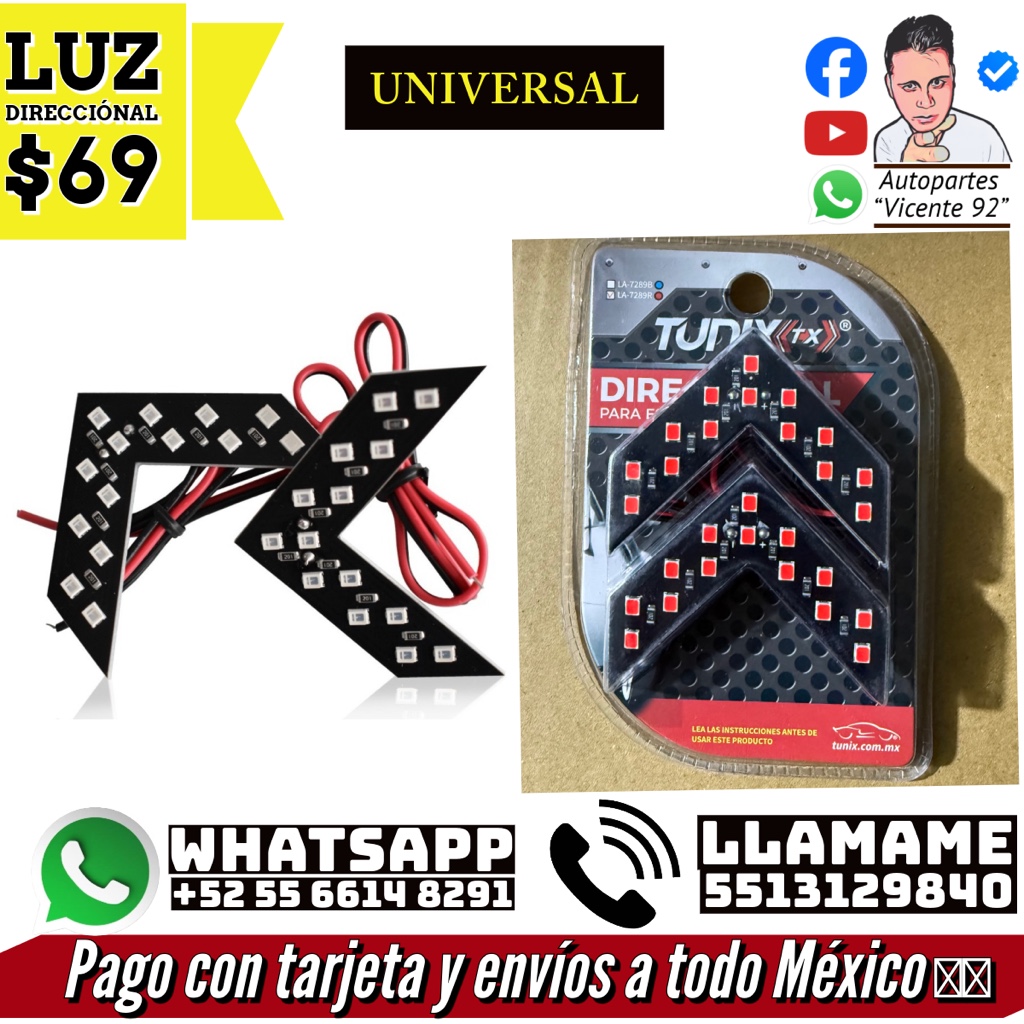 PAR FLECHAS DIRECCIONALES