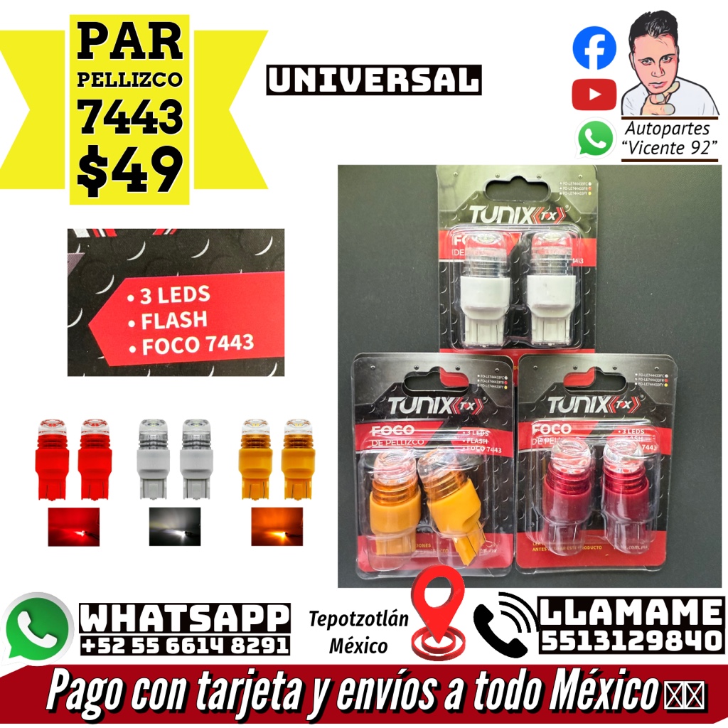 FOCO PELLIZCO (7443