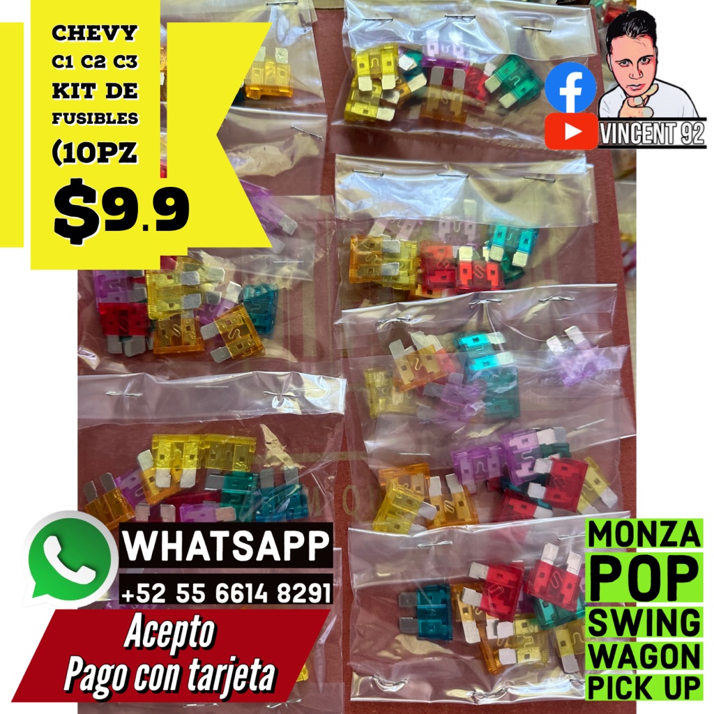FUSIBLE 10 PZA