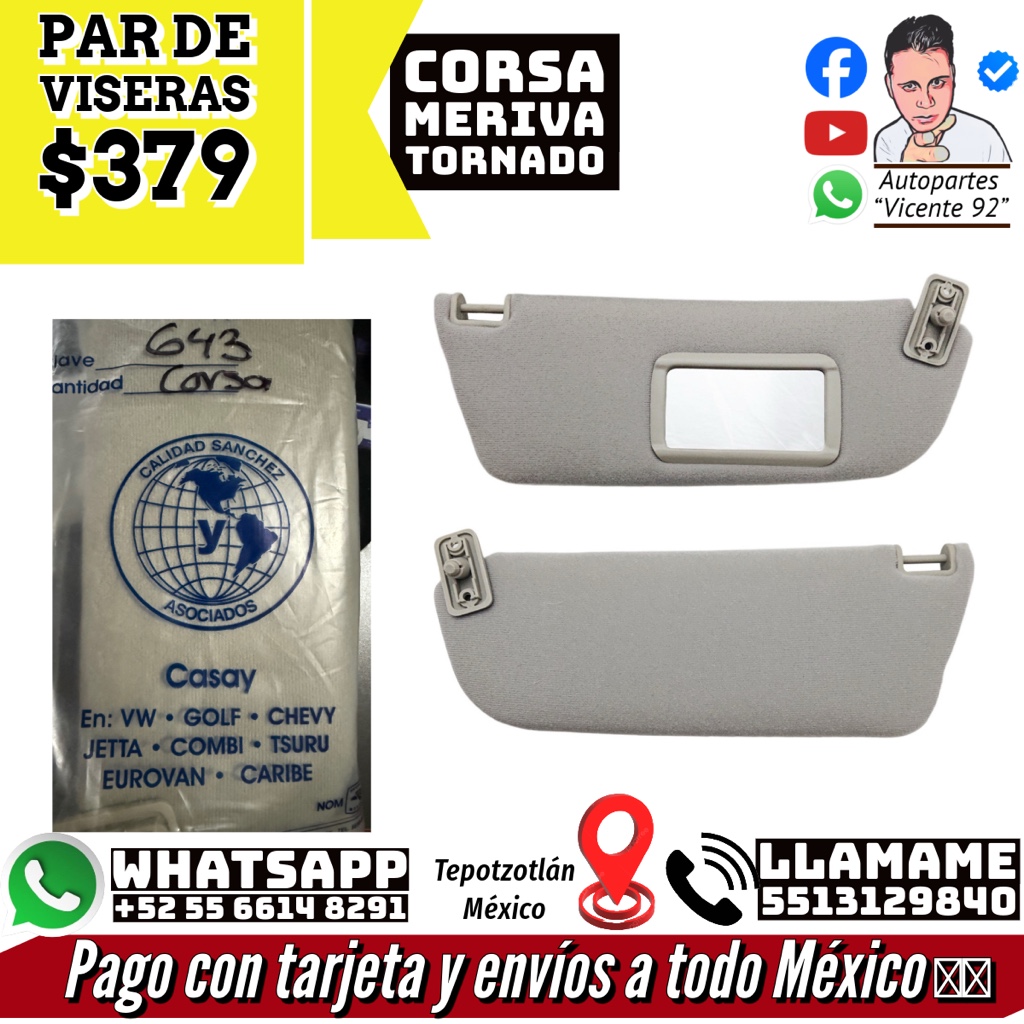 VISERA CORSA MERIBA TORNADO