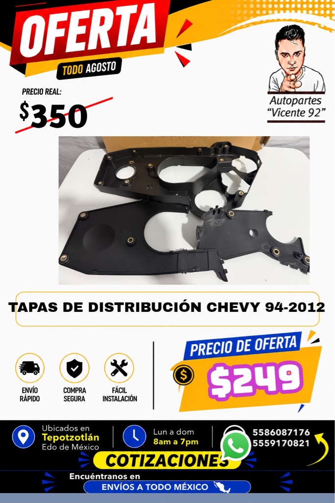 TAPA DE DISTRIBUCION