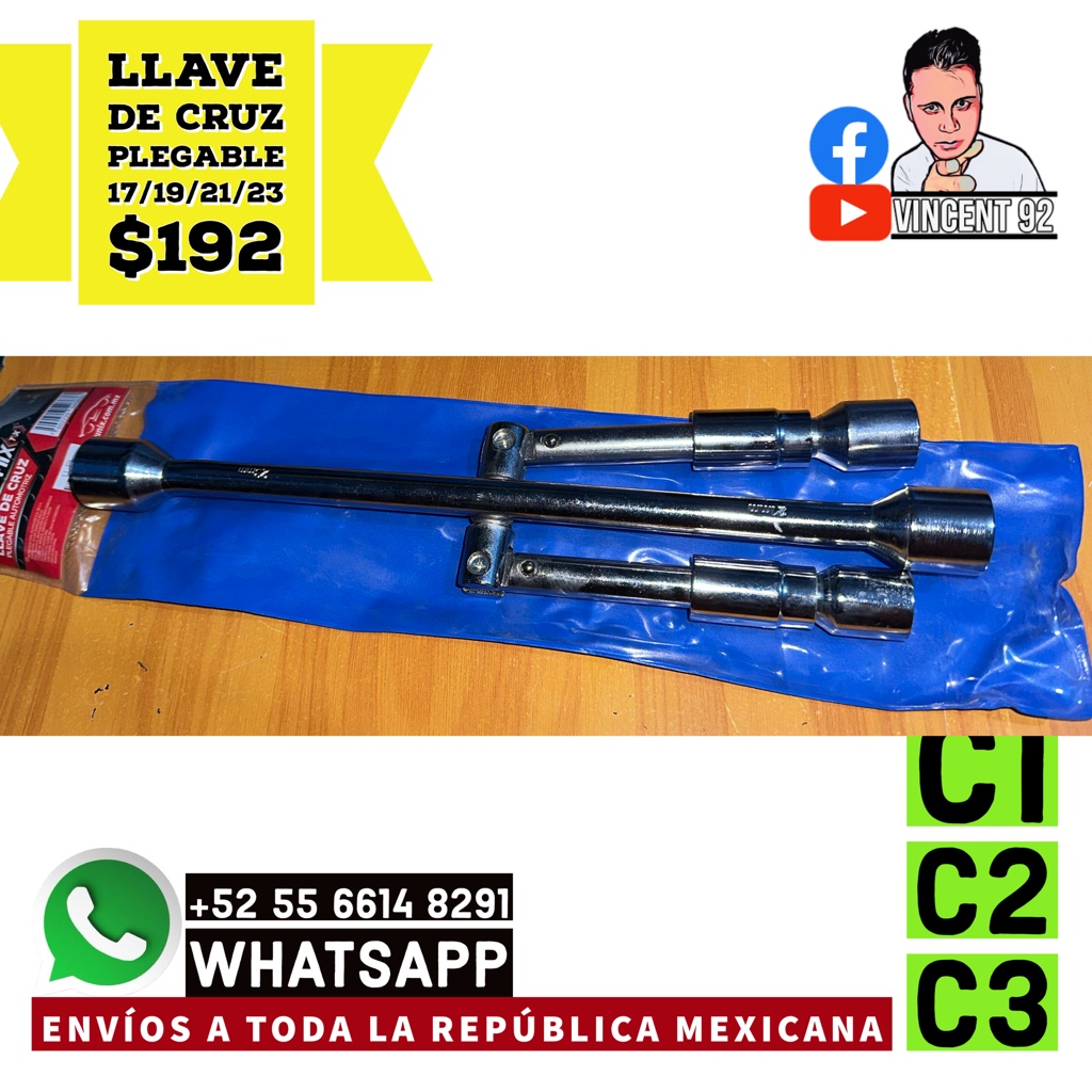 LLAVE PLEGABLE