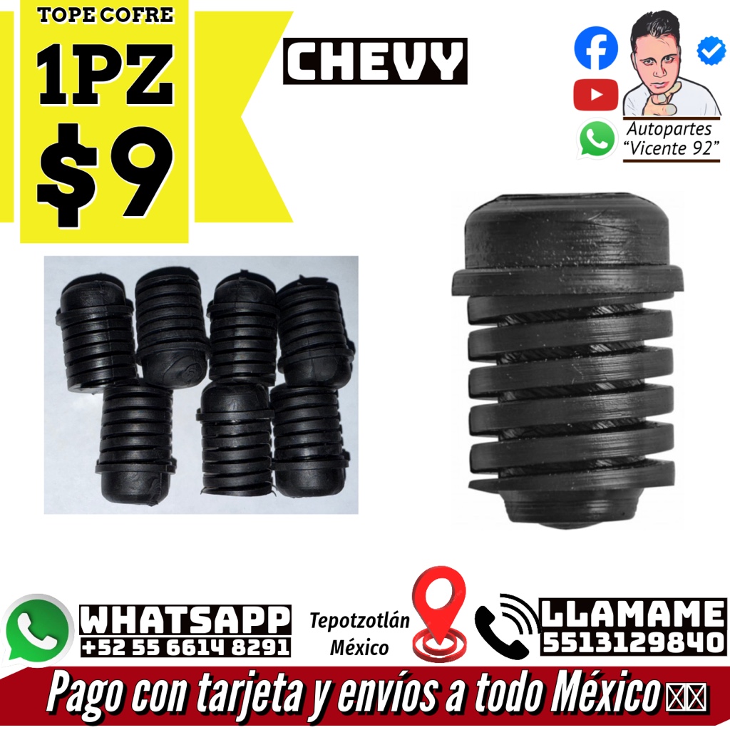 TOPE COFRE CHEVY