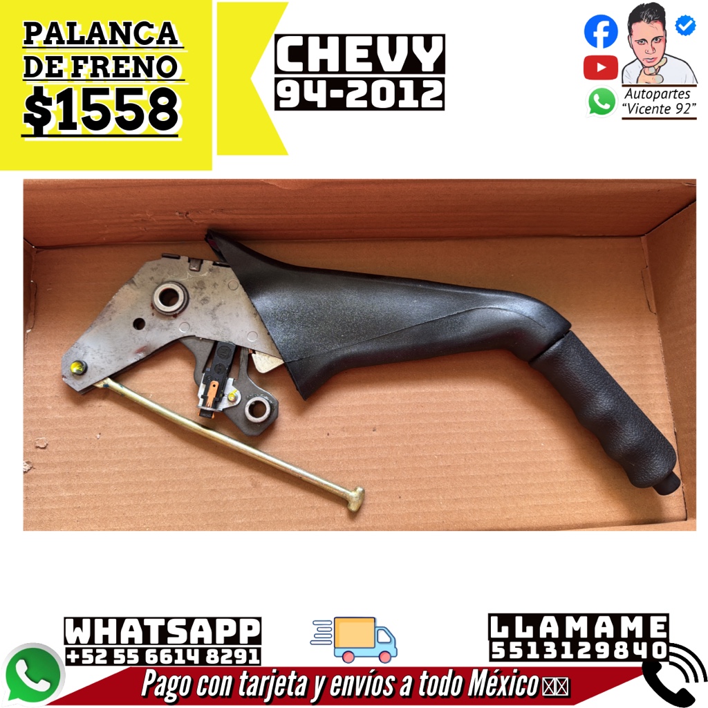 PALANCA FRENO CHEVY GM