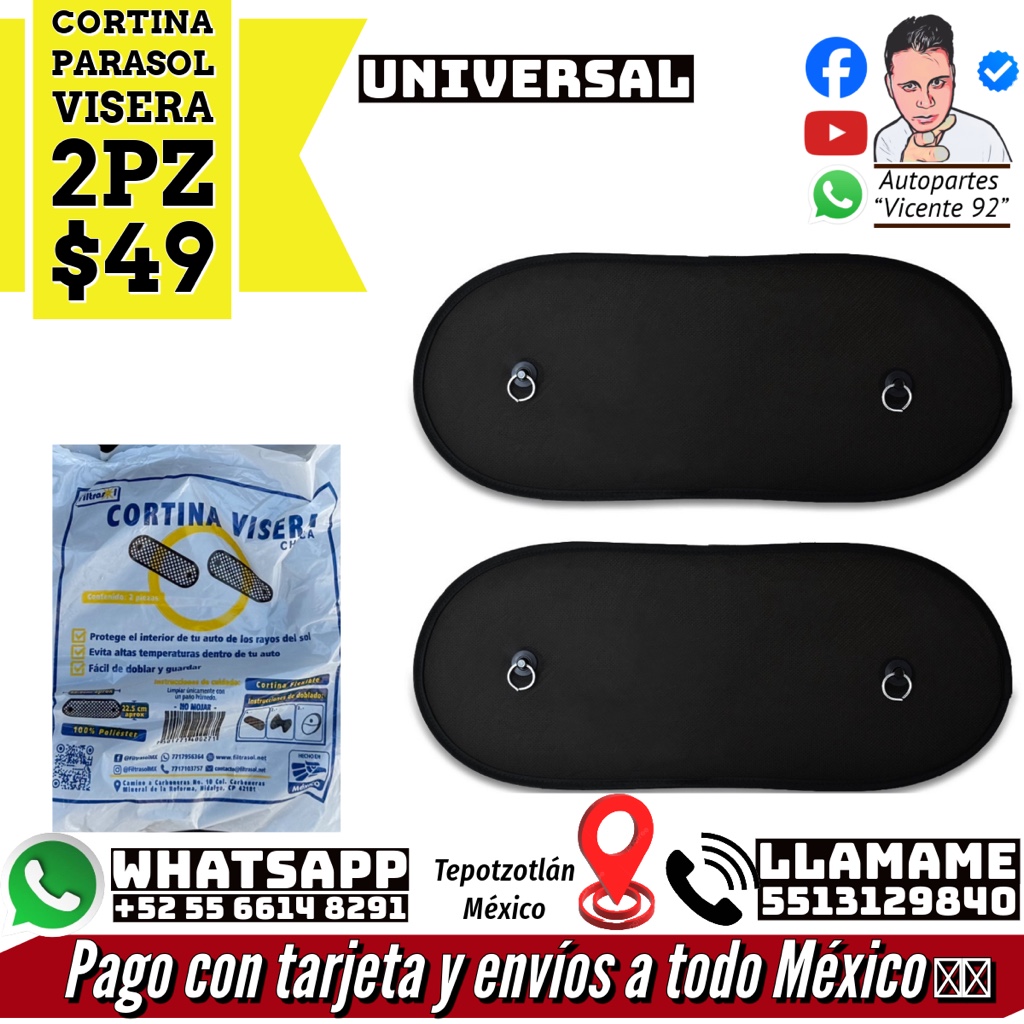 CORTINA VISERA CHICA