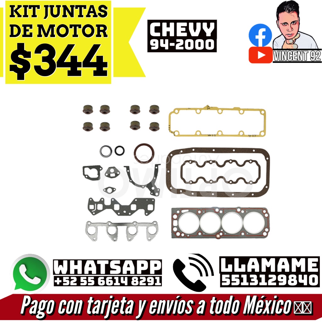 JUNTA MOTOR COMPLETA GRAFITADA 94-2000 /150