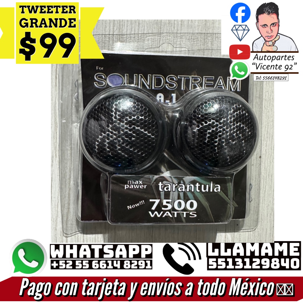 TWEETER GRANDE TARANTULA