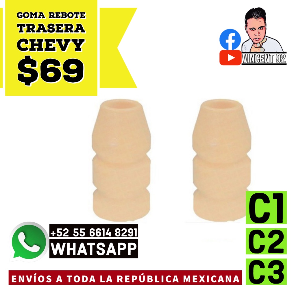 GOMA REBOTE TRAS AMORT (038