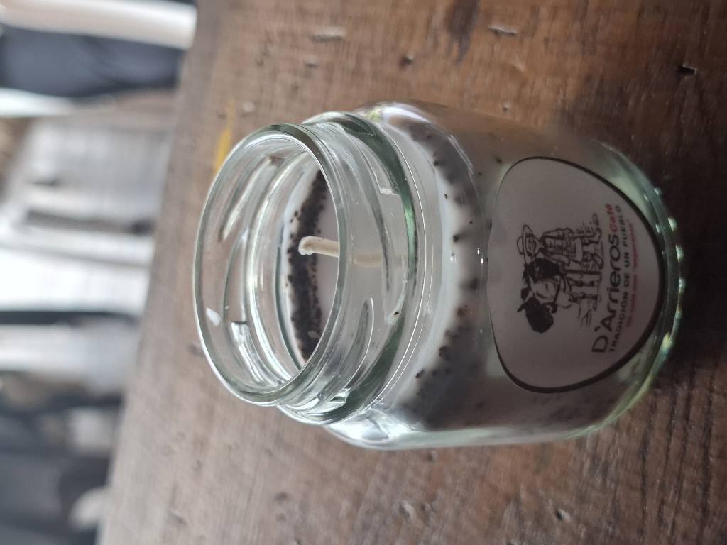Velas de café