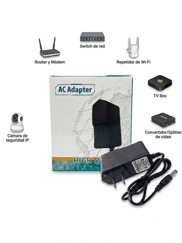 Cargador para UPS y router