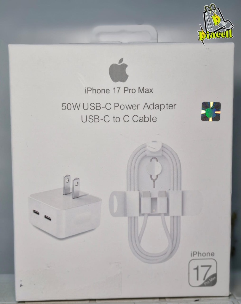 Cargador iPhone 50W