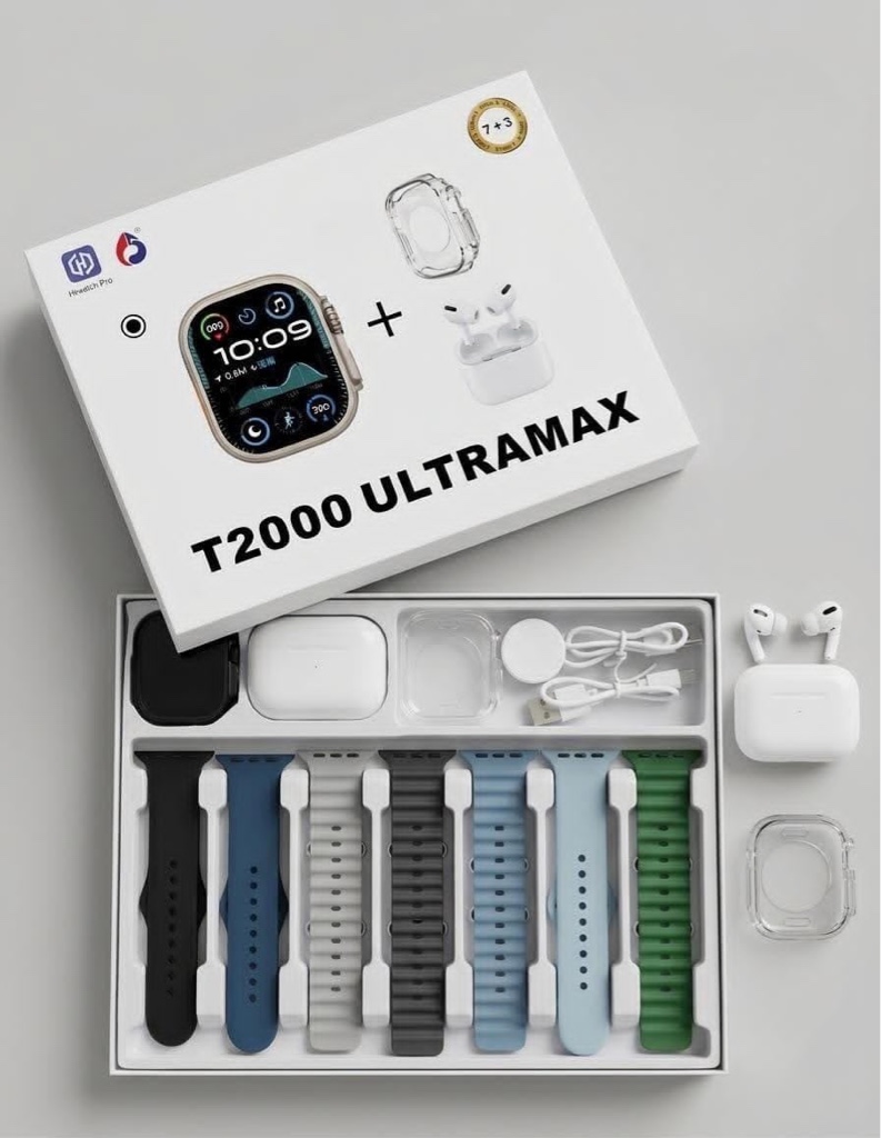 Reloj Ultra 7 Correas con audifonos