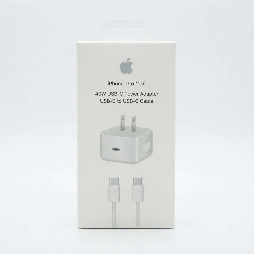 Cargador iPhone 40W tipo C