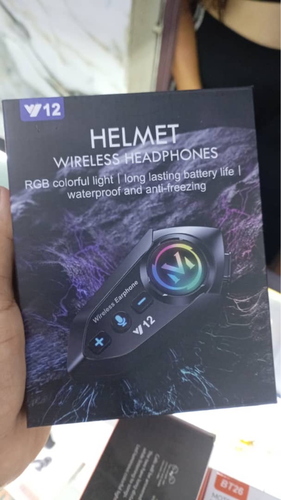 Intercomunicador para casco V12