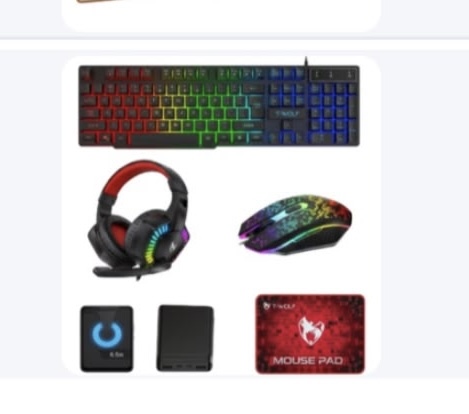 Kit gamer pro 4 en 1 RGB