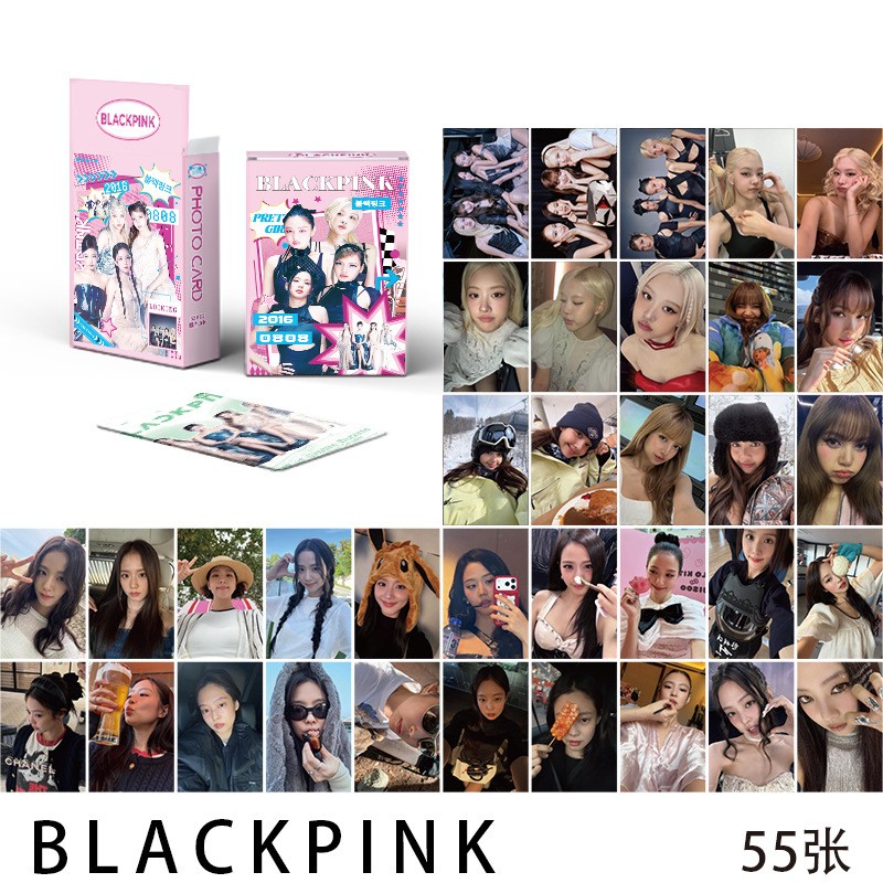 BLACKPINK Lomocard 55 pcs 2.0