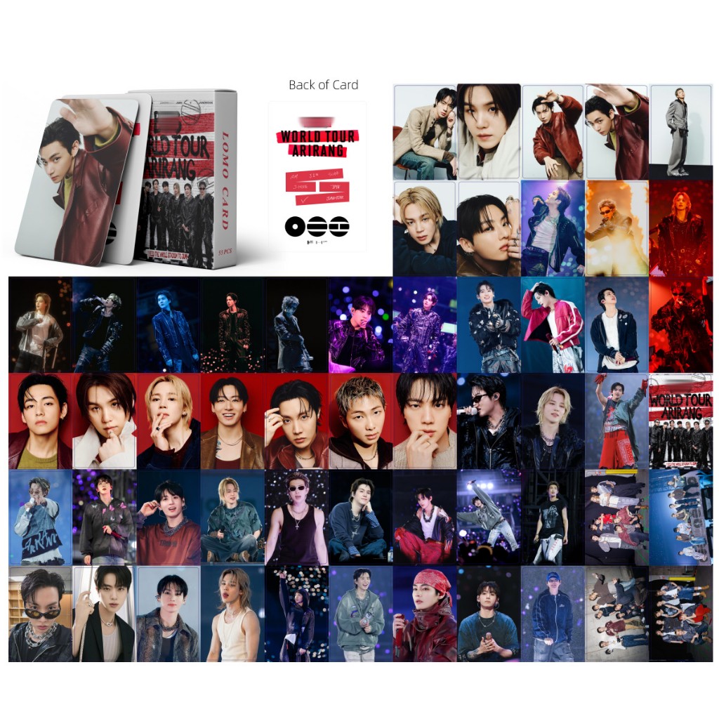 BTS Arirang World Tour Lomocard