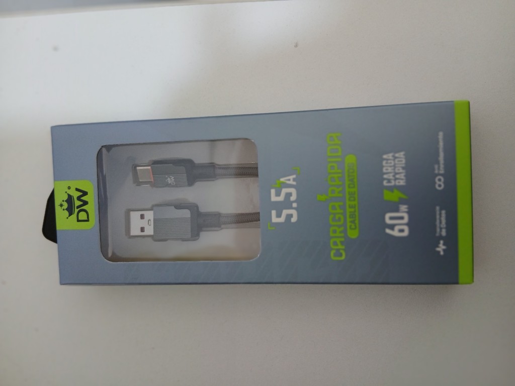 Cable DW tipo c 5.5A