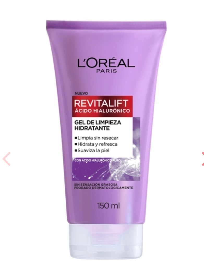 L'Oréal Revitalift gel limpiador