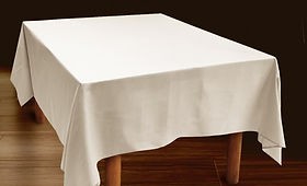 Mantel Blanco Cuadrado