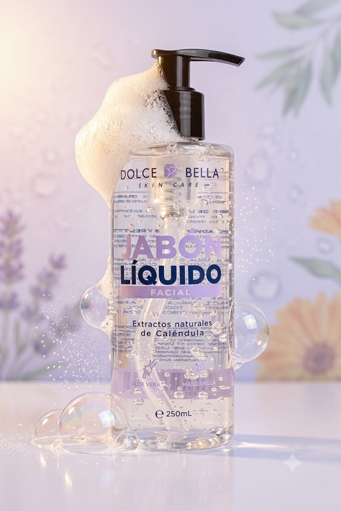 Jabón líquido facial dolce bella
