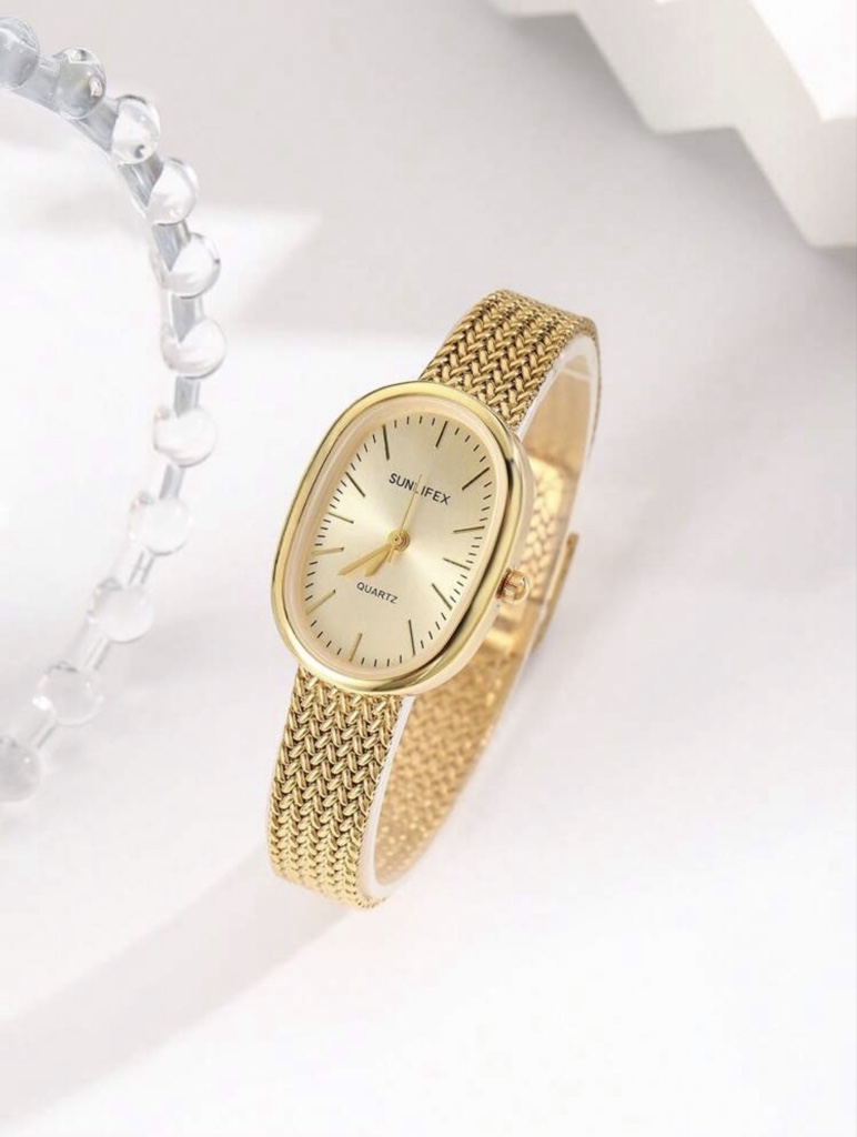 Reloj vintage ovalado