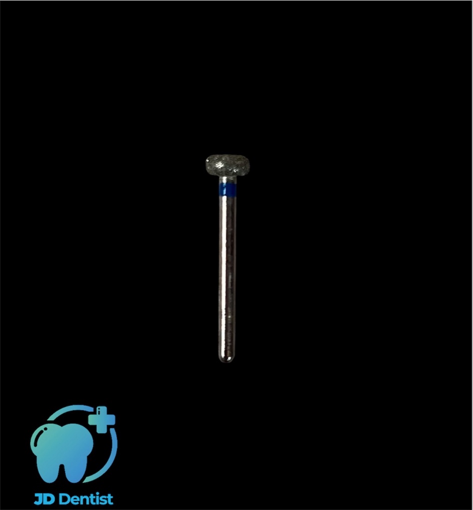 Fresa de lenteja azul