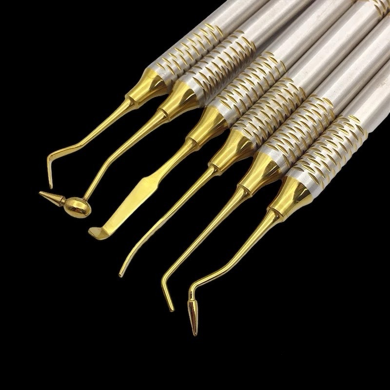 Set de espátulas metálicas