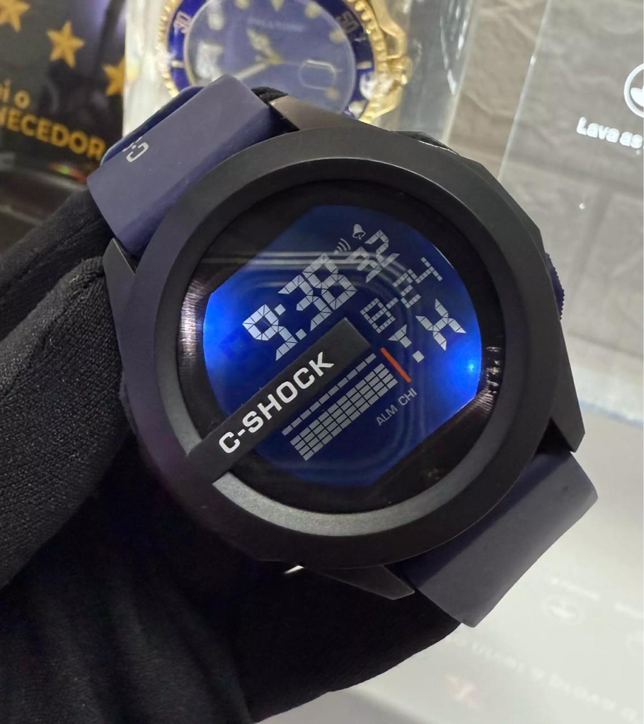 C-Shock Skeleton azul digital