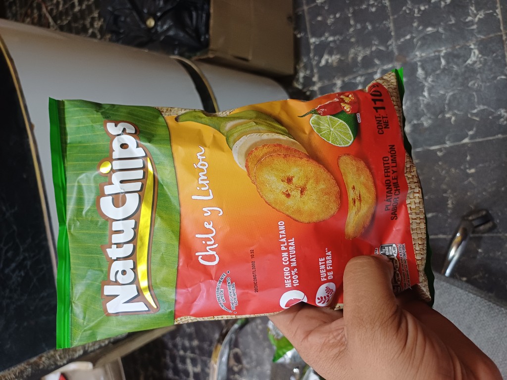 NatuChips chile y limon