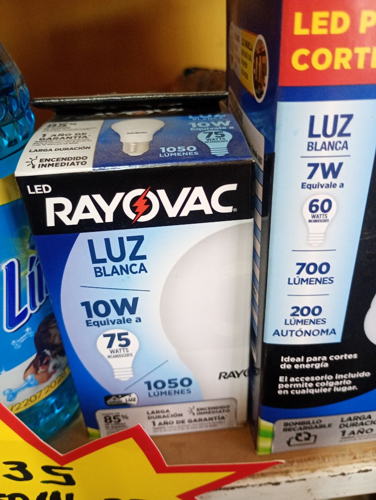 Foco pequeño