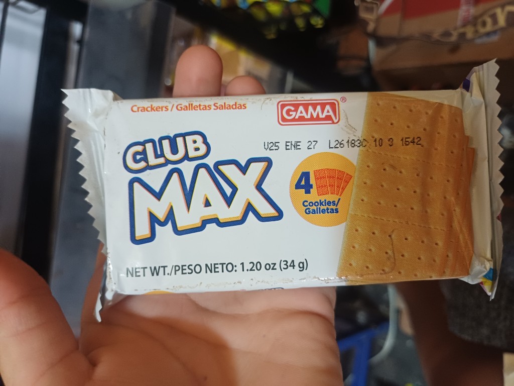 Club max galleta