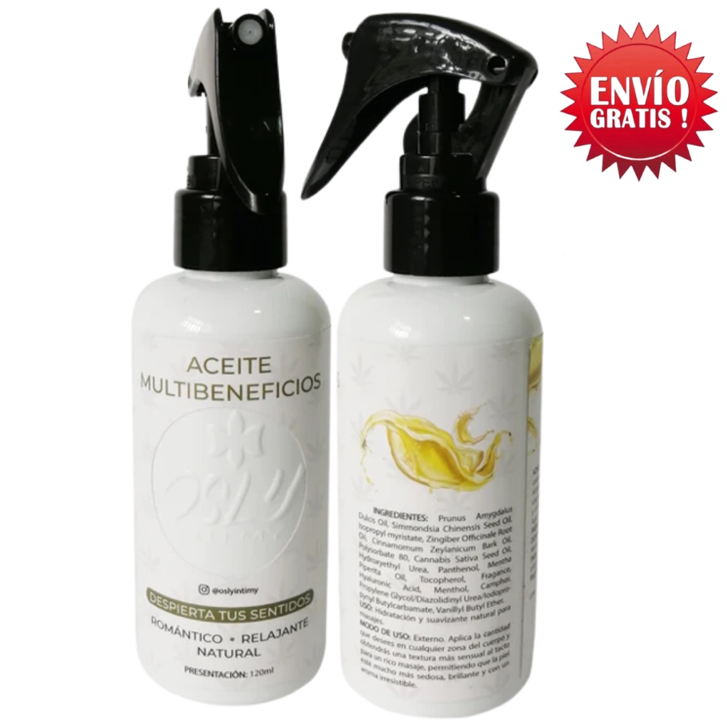 Aceite para Masajes Osly Naranja 120ML
