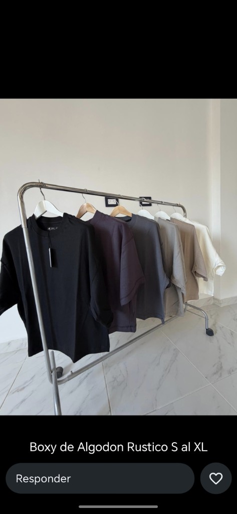 Remeras oversize de algodón 20.1