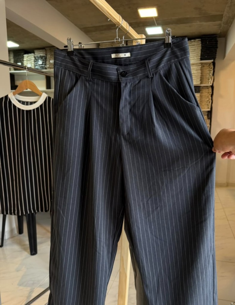 pantalon sastrero estilo baggy